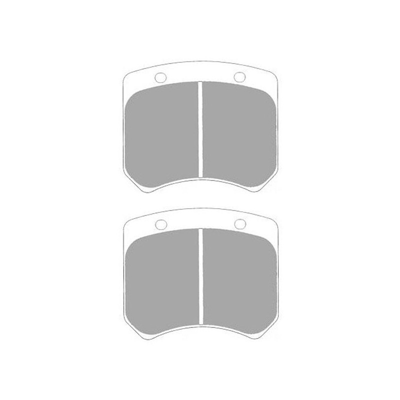 Plaquettes de Frein CL Brakes RC6 Mini Cooper S - CL-5001W43T14RC6 - 5001W43T14 RC6 - 3661768202289