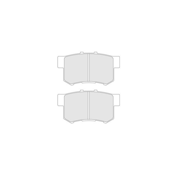 Pastiglie Freno CL Brakes RC6 Indietro Honda Integra Tipo R - CL-4045-RC6 - 4045 RC6 - 3661768271469