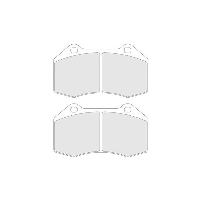 Bremsbeläge CL Brakes RC6E vor Renault Megane RS - CL-4098-RC6E - 4098 RC6E - 3661768273944