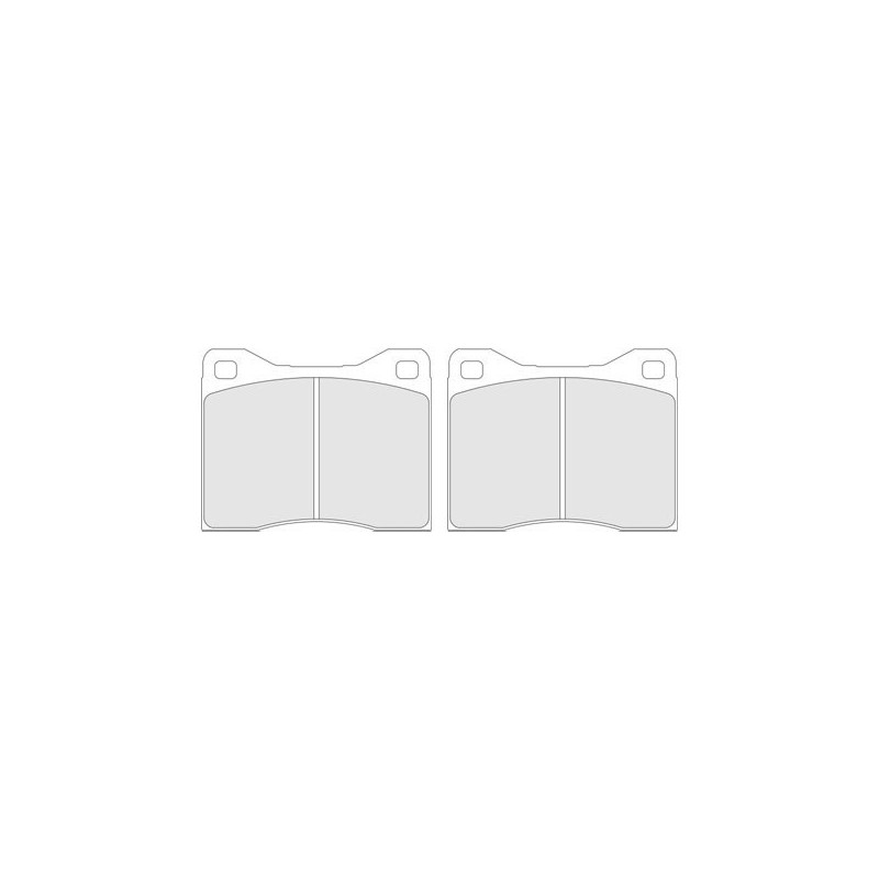 Plaquettes de Frein CL Brakes RC6 Avant BMW 2002 Ti - CL-4014-RC6 - 4014T16,5 RC6 - 3661768252710