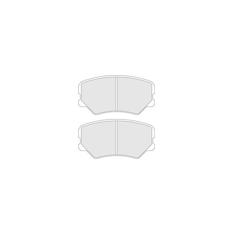 Plaquettes de Frein CL Brakes RC6 Avant Citroën ZX 2.0 16v - CL-4020-RC6 - 4020 RC6 - 3661768261743