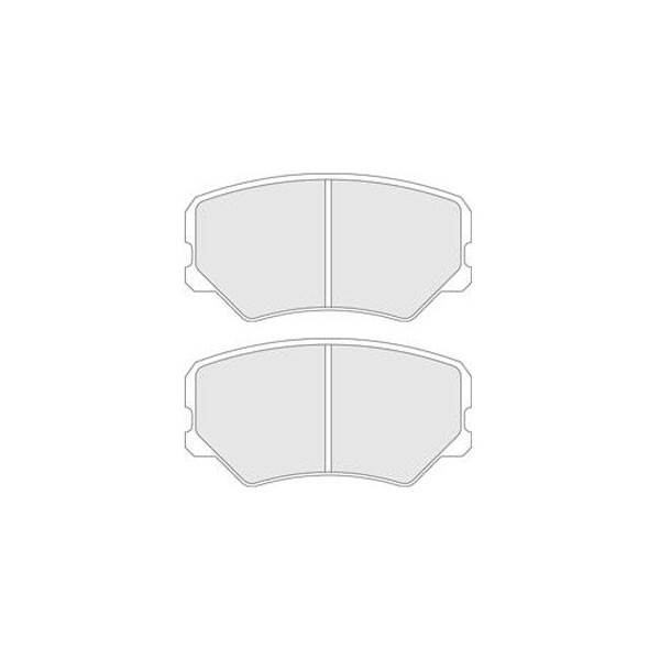 Plaquettes de Frein CL Brakes RC6 Avant Citroën ZX 2.0 16v - CL-4020-RC6 - 4020 RC6 - 3661768261743