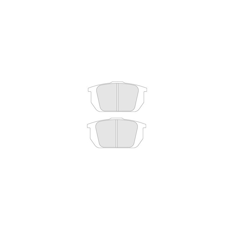 Plaquettes de Frein CL Brakes RC6E Arrière Fiat Coupé - CL-4030-RC6E - 4030 RC6E - 3661768262382