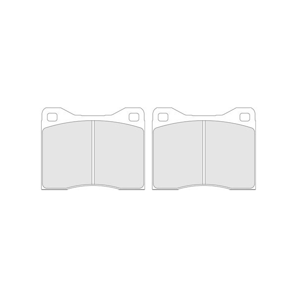 Pastiglie Freno CL Brakes RC6 Prima BMW 2002 Ti - CL-4014-RC6 - 4014T16,5 RC6 - 3661768252710