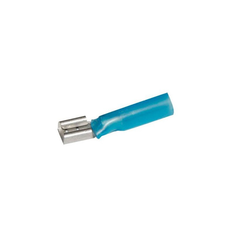 Cosses plates (Femelles) Thermo-Retractable Bleu x50 - EL-US0542T - 3661768260395