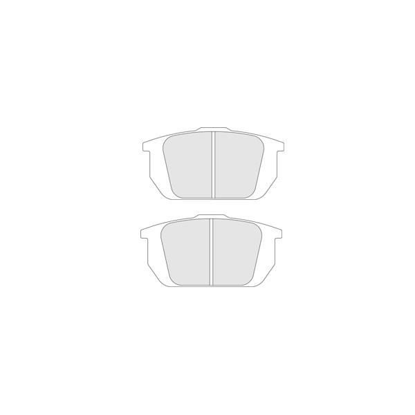 Pastiglie Freno CL Brakes RC6E Indietro Fiat Coup© - CL-4030-RC6E - 4030 RC6E - 3661768262382