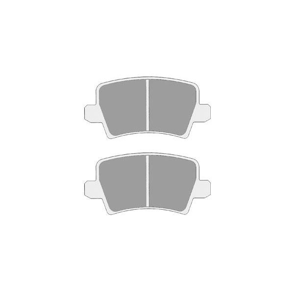 Plaquettes de Frein CL Brakes RC5+ Arrière Honda Civic Type R - CL-4138-RC5+ - 4138 RC5+ - 3661768276044