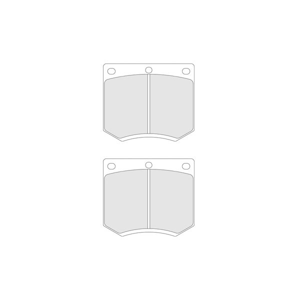 Pastiglie Freno CL Brakes RC6 Prima Ford Escort RS MK2 - CL-4085-RC6 - 4085 RC6 - 3661768282113