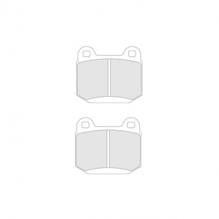 Bremsbeläge CL Brakes RC5+ vor ALFA ROMEO 75 1.8 Turbo von 86 bis 92