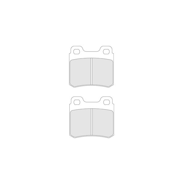 Plaquettes de Frein CL Brakes RC5+ Arrière Opel - CL-4037-RC5+ - 4037 RC5+ - 3661768293898