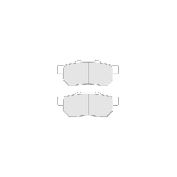 Pastiglie Freno CL Brakes RC6 Indietro Honda Civic Vtec - CL-4076-RC6 - 4076 RC6 - 3661768306994