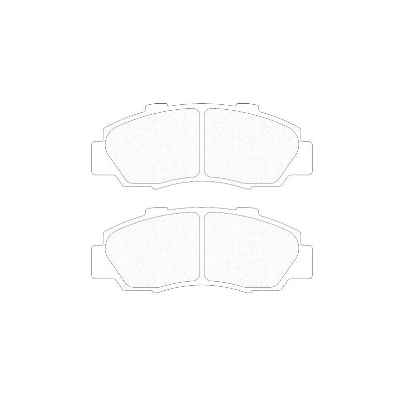 Brake Pads  CL Brakes RC5+ Front Honda Integra TypeR - CL-4044-RC5+ - 4044 RC5+ - 3661768309339