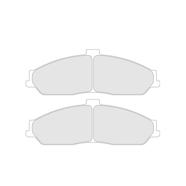 Bremsbeläge CL Brakes RC6 Avant Corvette C5 - CL-4092-RC6 - 4092 RC6 - 3661768309391