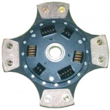 Disque d'embrayage BRATEX 4 patins métal fritté amorti 6 ressortsCitroën Saxo