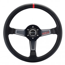 Sparco L575 Black Leather Steering Wheel