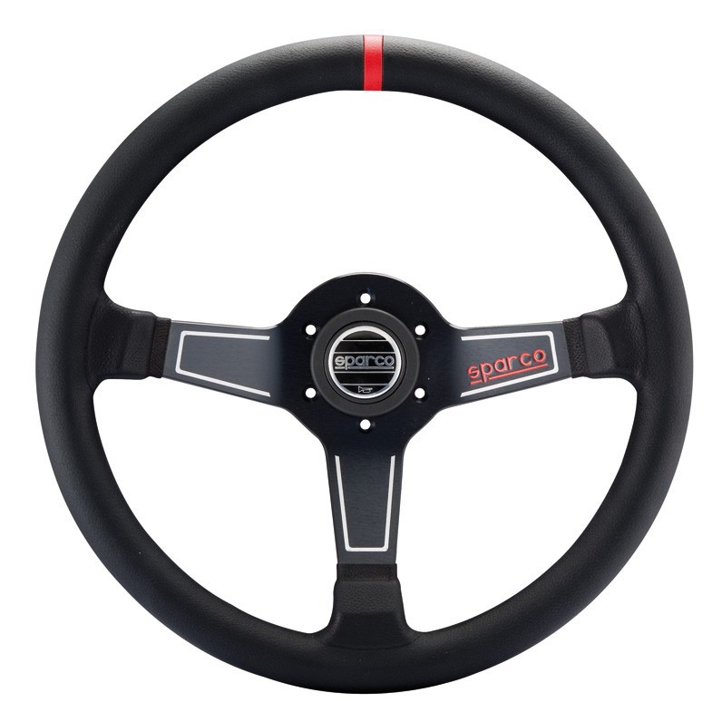 Volante Sparco L575 Pelle Nero - 015L750PL - 015L750PL - 8033280067205