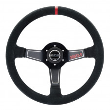 Volante Sparco L575 Pelle Scamosciata Nero