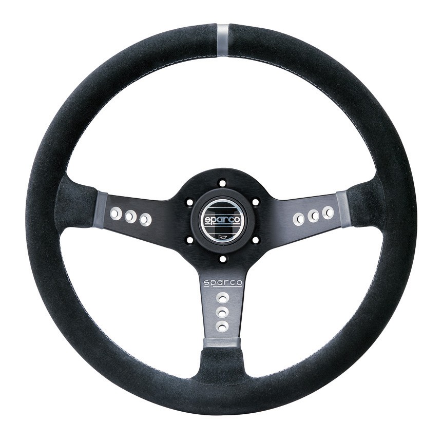 Volante Sparco L777 Pelle Scamosciata - 015L800SC.N - 015L800SC