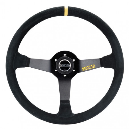 Volant Sparco R368 Peau Retournée Noir