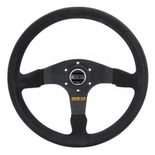 Sparco R375 Steering Wheel Black Suede