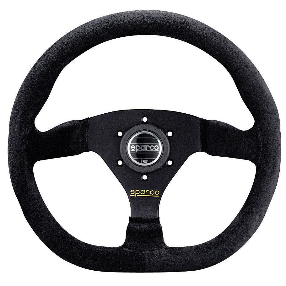 Volante Sparco L360 Pelle Scamosciata - 015TRGS1TUV - 015TRGS1TUV - 8033280067878