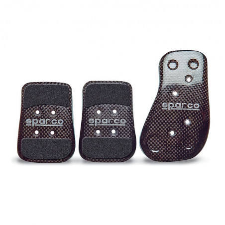 Kit 3 Pédales Sparco Carbone