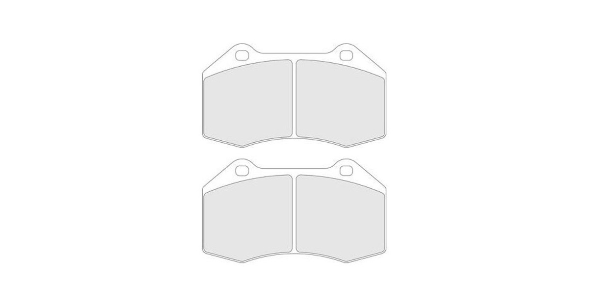 Brake pads CL Brakes RC8-R avant Renault Megane 3 RS