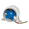Ventilatore di Disappannamento 12V 2.9A 3.8m3/mn Diametro 76mm