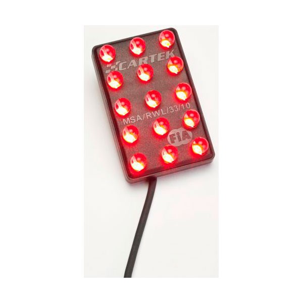 Fari di Pioggia LEDS FIA Cartek - CK-LR15 - CK-LR-15-V - 3661768330203