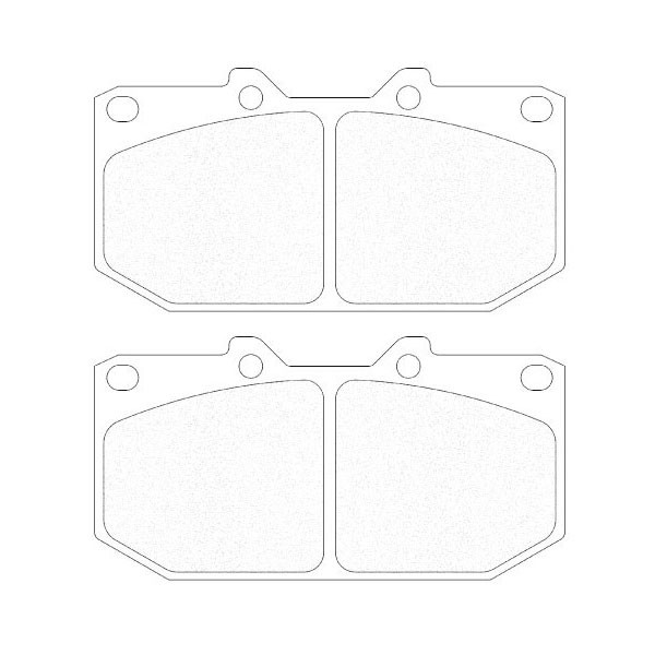 Pastiglie Freno CL Brakes RC6E Prima Subaru 4 Pistoni - CL-4047-RC6E - 4047 RC6E - 3661768335925