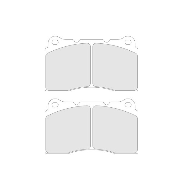 Bremsbeläge CL Brakes RC6E Avant Mitsubishi Evo 5-8 Ep16mm - CL-4066-RC6E - 4066T16 RC6E - 3661768341162