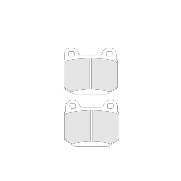 Pastiglie Freno CL Brakes RC6E Indietro Mitsubishi Evo 5-8 - CL-4060-RC6E - 4060 RC6E - 3661768341179
