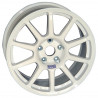 Jante BRAID Fullrace A 8x17 BMW M3 E30 5x120 ET10 Alésage 72.6 Blanche - GT2i