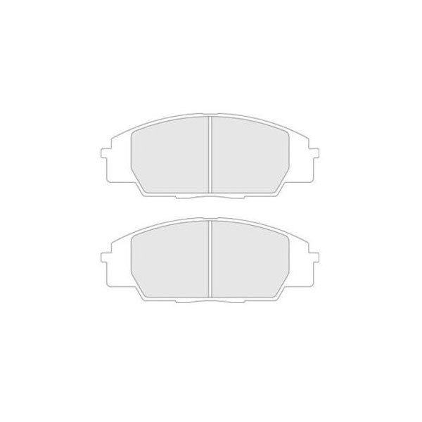 Plaquettes de Frein CL Brakes RC5+ Avant Honda Civic - CL-4070-RC5+ - 4070 RC5+ - 3661768381229