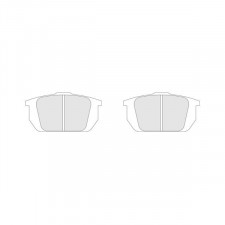 Plaquettes de Frein CL Brakes RC6 arrière ALFA ROMEO 33 1.7 4x4 16V de 90 à 94