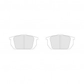 Plaquettes de Frein CL Brakes RC6 arrière ALFA ROMEO 33 1.7 4x4 16V de 90 à 94