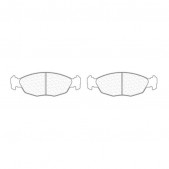 Plaquettes de Frein CL Brakes RC5 Avant Peugeot 106 S16