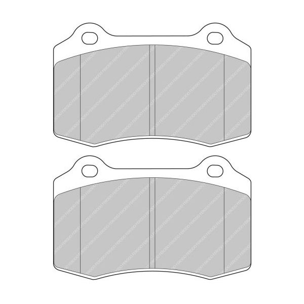 Plaquettes de Frein Ferodo DS2500 Arrière Aston Martin - F-RP3109H - FRP3109H - 3661768388723
