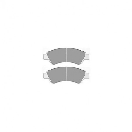 Plaquettes de Frein CL Brakes RC5 avant CITROËN C2 1.6i 16V VTS à partir de 04