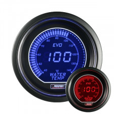 Prosport Gauge Water Temperature Digital Diameter 52mm 140°C + Probe