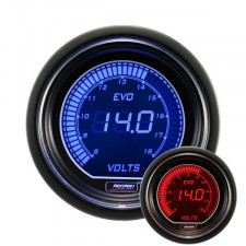 Strumento Prosport Voltmetro Digitale Diametro 52mm 8 a 18Volts
