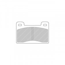 Ferodo DS 2500 brake pads front for SKODA 130 1.3 Rapide Coupe 01.85 - 12.90 caliper ATE