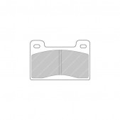 Plaquettes de Frein Ferodo DS2500 Avant Skoda 135 1.3