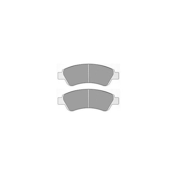 Bremsbeläge CL Brakes RC8 Avant Peugeot 206 - CL-4162-RC8 - 4162 RC8 - 3661768424445