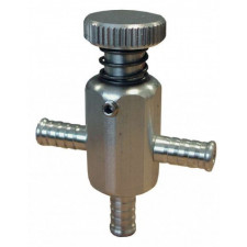 Forge underhood turbo pressure bleed valve silver