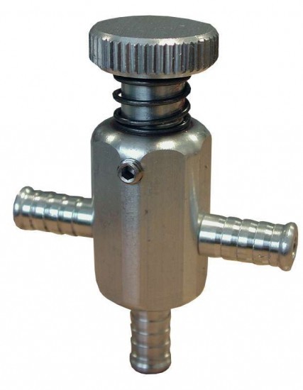 Robinet de Pression de Turbo Forge pour Installation dans le Compartiment Moteur Argent - FO-FMBV050 - FMBV050-SIL - 3661768122181