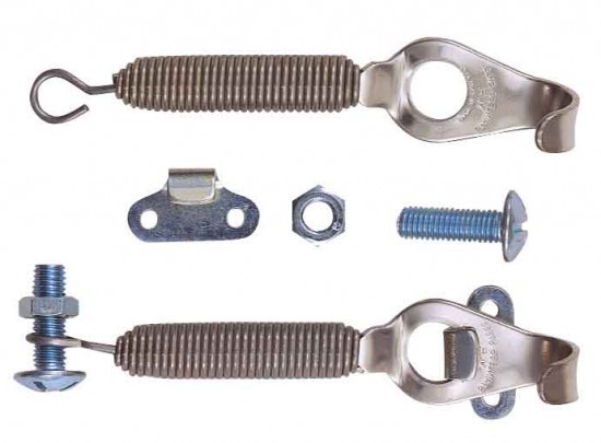 Bonnet Pin with Stainless steel Spring (Pair) - AS-491A - 3661768031810