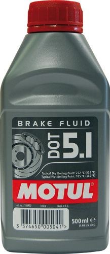 Motul DOT5 Brake Fluid 1/2L - MOT-FRDOT5 - 100950 - 3374650005041