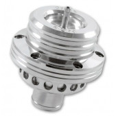 Turbo / dump valve Forge double pistons circuit ouvert argent pour Citroën, Fiat, Ford, Opel