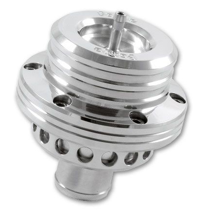Turbo / Dump Valve Schmiede Doppelkolben Offener Kreislauf Silber für Audi Volkswagen Seat Skoda - FO-FMDV004 - FMDV004-POL - 3661768122297